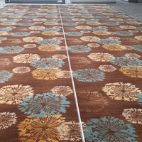 80% laine 20% nylon Design moderne laine et nylon ignifuge hôtel de luxe salle de bal tapis hôtel tapis Axminster tapis