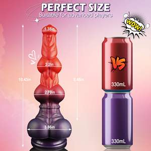 Dildo Anale Gigante in Silicone a Forma di Cavallo con Ventosa Potente per Gioco Senza Mani - Product Image 2