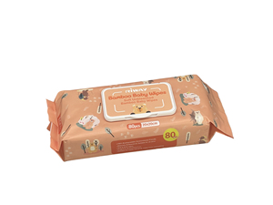 Lingettes humides nettoyantes en bambou bio All Nature sans javel pour bébé - Product Image 4