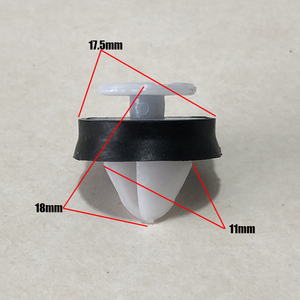 AD 20pcs Nylon <span class=keywords><strong>Plastique</strong></span> Rivets <span class=keywords><strong>Clips</strong></span> de Panneau de Porte de Voiture pour Citroen C4 <span class=keywords><strong>Peugeot</strong></span> 307 <span class=keywords><strong>308</strong></span> Renault Kangoo Clio Berlingo Megane Scudo PSA - Product Image 4