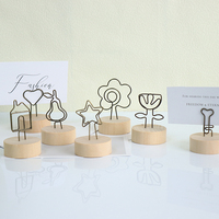 Pilelife porte-cartes en bois pour lieu de mariage porte-numéro de Table supports pour décorations de fête à domicile