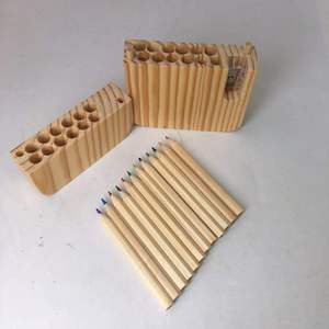 Juego <span class=keywords><strong>de</strong></span> 12 Lápices <span class=keywords><strong>de</strong></span> <span class=keywords><strong>Colores</strong></span> No Solubles <span class=keywords><strong>de</strong></span> 35 Pulgadas, Caja <span class=keywords><strong>de</strong></span> Madera <span class=keywords><strong>de</strong></span> Alta Gama, Sacapuntas, Venta Directa <span class=keywords><strong>de</strong></span> Fábrica, Logotipo Personalizable - Product Image 3