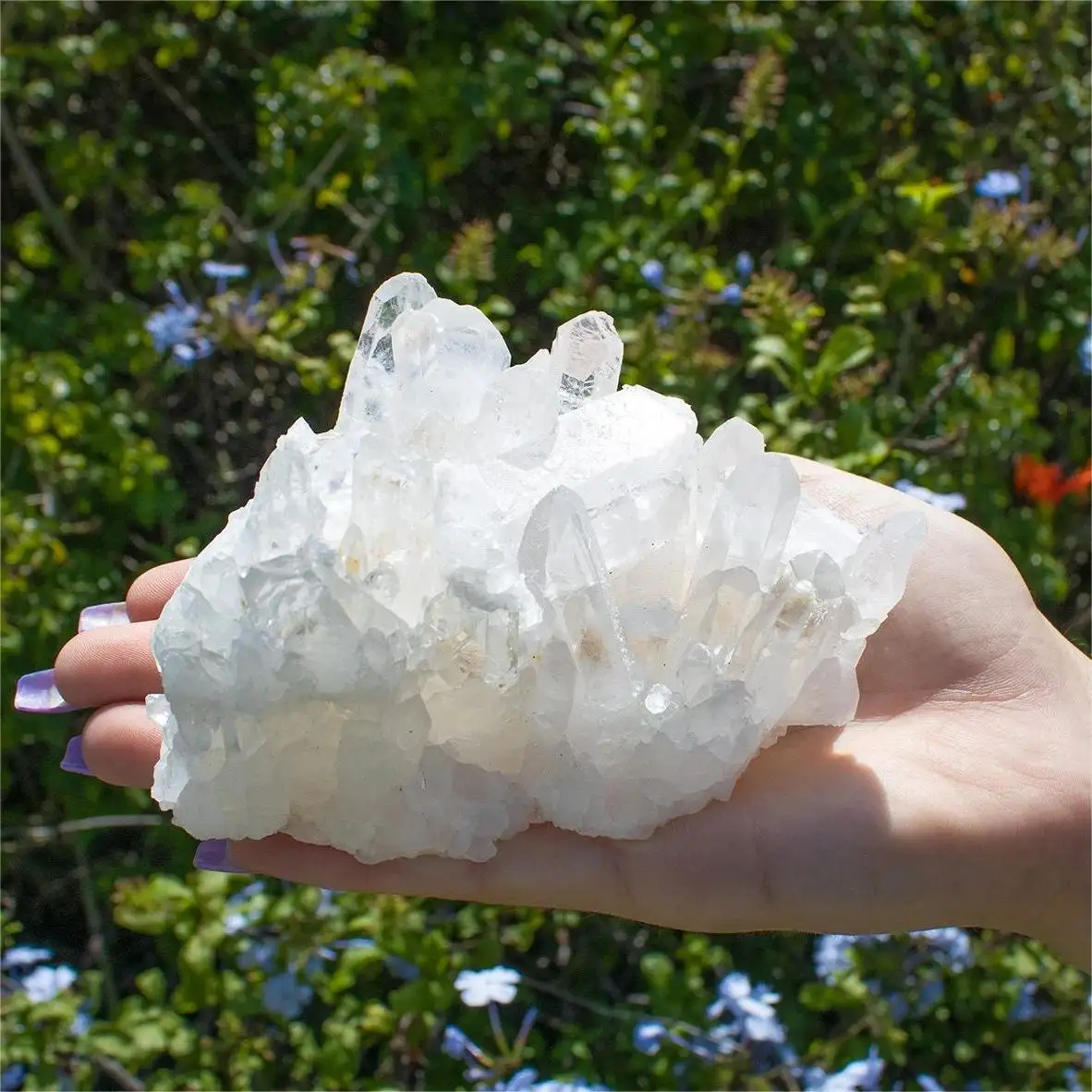 Large Raw Clear Quartz Energy Healing Crystals Natural Rock Stone Crystal Craft Cluster Decoration Ornament