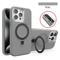 Nouvelle coque de téléphone magnétique 360° en TPU anti-chute et antichoc pour 15 Pro Max/14/13/12 Pro/11 avec béquille - Guangzhou