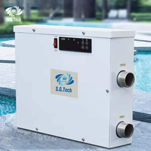 ウォータークラウン スタイリッシュ 5.5kw 12kw 24kw 36kw 54kw 60kw スイミングプール用電気温水器 - Product Image 3