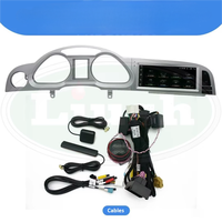 Orijinal ekran çerçevesi ile yeni tasarım navigasyon Android sistemi 8.8 "inç ekran araba radyo Audi A6 C6 2006-2009 için güncelleme