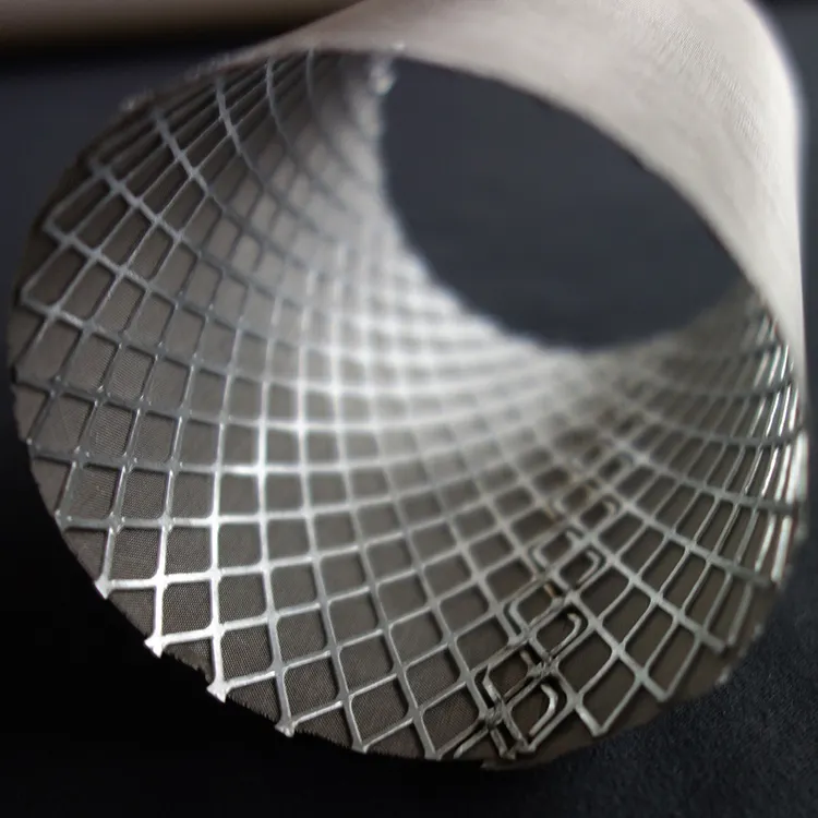 Rideau en maille métallique en tissu grillagé en métal déployé en acier inoxydable