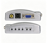 Convertisseur VGA vers AV/TV/PC, VGA vers V/CVBS/S-Video/RCA, TV vers ordinateur, fabriqué en Chine, autre marque