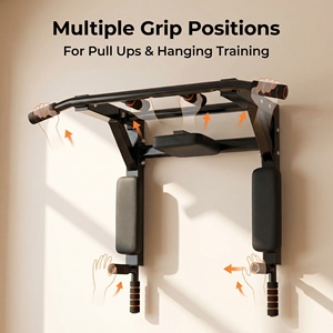 Barre <span class=keywords><strong>de</strong></span> <span class=keywords><strong>traction</strong></span> <span class=keywords><strong>murale</strong></span> pour fitness, tour <span class=keywords><strong>de</strong></span> musculation <span class=keywords><strong>murale</strong></span>, barre <span class=keywords><strong>de</strong></span> <span class=keywords><strong>traction</strong></span> et <span class=keywords><strong>de</strong></span> chin-up unisexe en acier pour exercices - Product Image 3