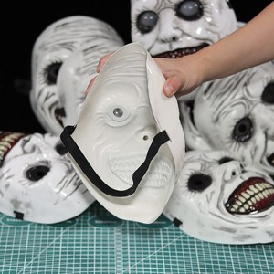 หน้ากากผีฮาโลวีนน่ากลัวหน้ากากพลาสติกสำหรับงานปาร์ตี้เทศกาลฮาโลวีน - Product Image 6