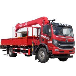 الصين مصنع بيع دونغفنغ اليورو VI تلسكوبية رافعة شاحنة 8 طن 12 طن حالة جديدة هيدروليكي محرك مضخة محرك محمول - Product Image 1