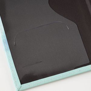 Housse de passeport personnalisée en cuir PU pour couple, sans fermeture, avec logo sur mesure - Product Image 6