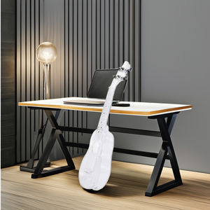 <span class=keywords><strong>Ukelele</strong></span> soprano <span class=keywords><strong>transparente</strong></span> con PC de plástico de 21 pulgadas al por mayor para niños nuevo logotipo personalizado DIY popular venta precio barato cuerdas de nailon mate - Product Image 2