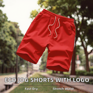 Men's Casual Eco-Friendly Anti-Wrinkle <b>Board</b> Shorts with Printed Logo Cotton Blend Fabric OEM Service Wholesale Supply - Product Image 2