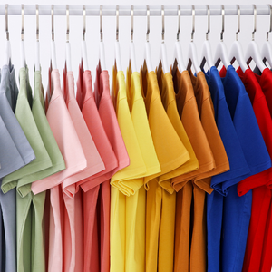 T-shirt surdimensionné lourd avec logo personnalisé en gros OEM t-shirt en coton vêtements pour hommes t-shirt uni - Product Image 2