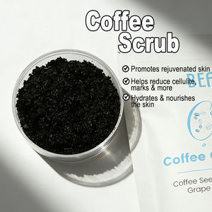 <span class=keywords><strong>Gommage</strong></span> corporel au café avec huile de noix de coco, vitamine E et jojoba - Exfoliant hydratant, parfumé de manière séduisante et aux saveurs subtiles - Product Image 3
