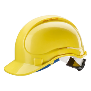 Couleur Jaune Casque de protection noir 'E1' pour outil de tournage - Product Image 1