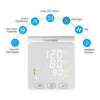 Tensiomètre intelligent sans fil Bluetooth de type bras, télésanté, télémédecine, API/SDK WIFI IOT, sphygmomanomètre avec RPM