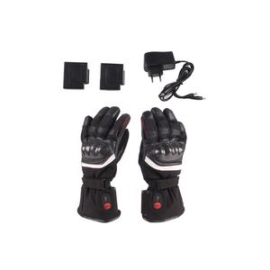 Gants chauffants pour motocyclette Gants en cuir chauffants à batterie, coupe-vent, avec contrôle de la température et isolation électrique - Product Image 1