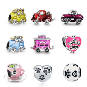 Nuovo arrivo bracciale personalizzato OEM/ODM bead 925 argento Sterling bead Infinity Charms - Product Image 4