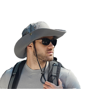 Chapeau de soleil de plage à séchage rapide et protection UV pour hommes et femmes, chapeau bob respirant pour <span class=keywords><strong>jardin</strong></span>, camping, randonnée, usage quotidien décontracté - Product Image 1