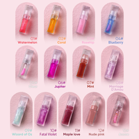 Vente en gros Mini Plump Hydratant Teinte Magic Lip Oil Vegan Fruit Shimmer Lip Oil Private Label Liquid Transparent Lip Gloss