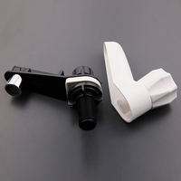 Vente chaude PVC Robinets D'eau En Plastique Santé Robinet Sanitaire pour Cuisine Salle De Bains Jardin