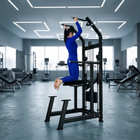Station de dips et tractions assistées OEM Cheernin, équipement de gym robuste, machine à tractions