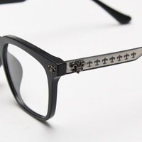 Lunettes de vue anti-lumière bleue unisexe, style chrome, géométriques contemporaines, roses, monture intégrale, légères, durables, pour toutes les formes de visage, usage quotidien