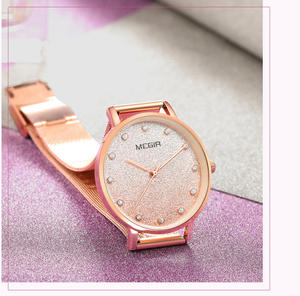 Nuevo reloj de mujer con esfera degradada, diseño ultrafino, elegante reloj de pulsera de cuarzo - Product Image 6