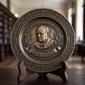 Placa Decorativa <span class=keywords><strong>de</strong></span> Metal <span class=keywords><strong>de</strong></span> Lujo con Relieve 3D <span class=keywords><strong>de</strong></span> Aleación <span class=keywords><strong>de</strong></span> Zinc, Precio <span class=keywords><strong>de</strong></span> Fábrica Profesional, para Celebración del Centenario - Product Image 6