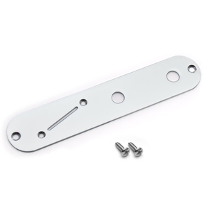 Placa de Control de Acero de 32 mm con Ranura para Interruptor en Ángulo para <span class=keywords><strong>Guitarra</strong></span> Eléctrica Fender <span class=keywords><strong>Telecaster</strong></span> - Product Image 6