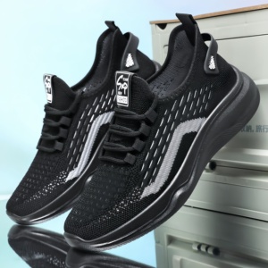 Zapatos para Hombre, Primavera 2026, Nuevos Zapatos Deportivos Transpirables e Inodoros con Suelas Suaves, Zapatos Casuales Versátiles, Zapatos para Papá - Product Image 1