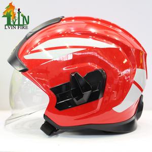 CAPACETE DE BOMBEIRO VULCAN NEO Type B EN443 Type F1 Casque de pompier avec lampe frontale intégrée - Product Image 6