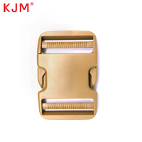 KJM Sac à dos de sport Accessoires de sac à bagages Boucle latérale en plastique robuste de 50mm pour sac à dos tactique