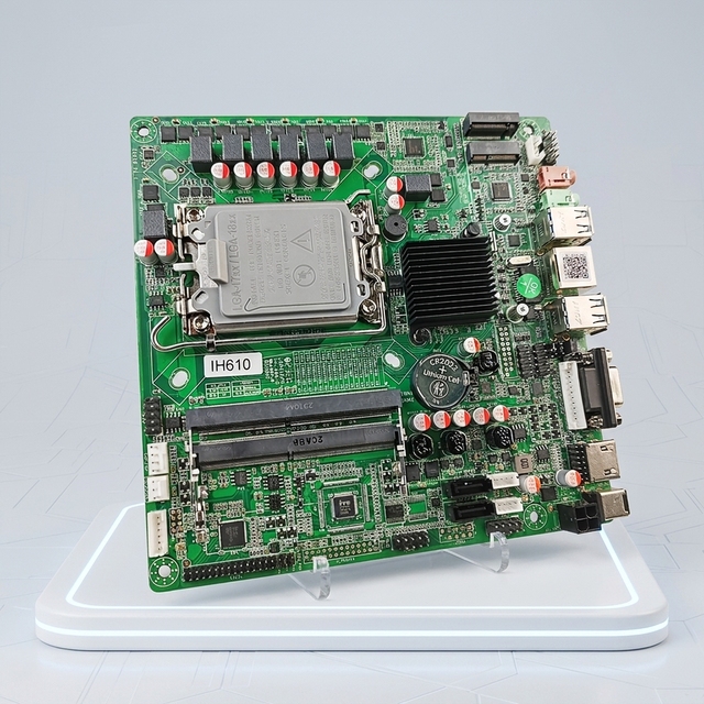 PCWINMAX Motherboard H610 LGA1700 Mini ITX DDR4 Industrial OEM Board for 12th/13th Gen Gaming PC & Embedded Systems