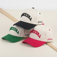 Kleurrijke Gestructureerde 5-Panel Baseball Cap, Gebogen Klep 3D Borduurwerk Logo Aangepast Logo