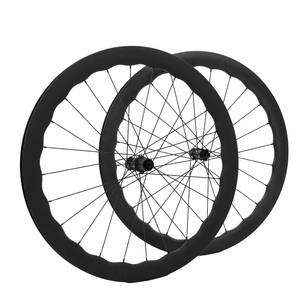 Ruedas de Bicicleta de Carretera de Fibra de Carbono con Forma de Ola, 45-55 mm, Material de Fibra de Carbono, <span class=keywords><strong>Accesorios</strong></span> para Bicicleta - Product Image 4