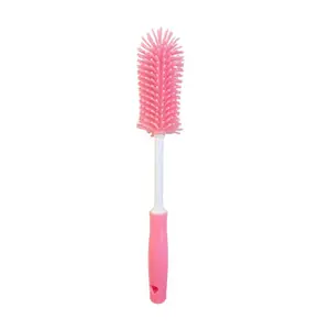 Ensemble de brosses de nettoyage pour biberons en silicone Brosse pour biberons en silicone