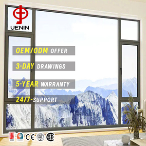 Chống trộm cửa sổ an ninh cửa sổ kính cường lực đôi cho yêu cầu an toàn gia đình và văn phòng - Product Image 1