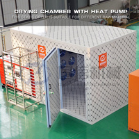 Nieuwe type industriële warmtepomp mango droogmachine automatische multifunctionele grote capaciteit fruitdroger directe verkoop