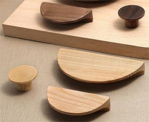 AKADA <strong>Bedroom</strong> Kitchen Cabinet Furniture Pull Handles Solid Wood <strong>Knob</strong> Nordic Style Drawer <strong>Knobs</strong> Dowel Modern Wardrobe Dresser - Product Image 6