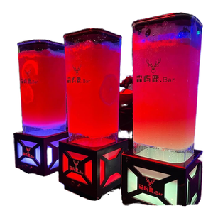 Dispensador de Cerveza LED Refrigerado por Hielo de 3L, Grado Alimenticio ABS/PC - Barril de Cerveza Personalizable para Fiestas, Bares y Suministros de Cerveza de Barril - Product Image 1