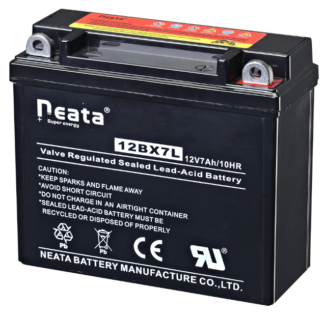 China 12V 6Ah MF Motorcycle Starter Battery Sealed Lead Acid AGM Cell Batteries for Electric Motorbike