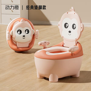 Asiento de Inodoro de Plástico para Niños, Dispositivo de Entrenamiento Mágico para Ir al Baño para Niñas y Niños, para Entrenamiento de Orinal y Asiento - Product Image 3