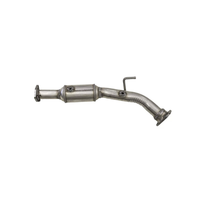 Downpipe M2 2,5 pouces en acier inoxydable poli à haut débit avec embouts pour capteur O2, montage direct par boulons pour Honda Civic Si EP3 K20A3 2002-2005