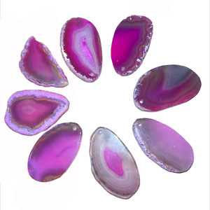 Tự Nhiên Agate Lát Số Lượng Lớn Vibrant Đá Quý Pha Lê Mảnh Đối Với DIY Đồ Trang Sức Thủ Công Mỹ Nghệ Và Trang Trí Nội Thất Nhà Máy Trực Tiếp Bán Buôn Giá - Product Image 5
