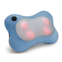 Coussin de massage intelligent portable Healthpal OEM ODM 3D avec fonction de pétrissage profond, chaleur Shiatsu pour le dos et le cou, pour la maison et la voiture