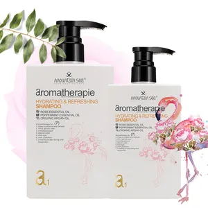 Perfume hidratante e refrescante de uso diário, shampoo para todos os tipos de cabelo, 200ml e 400ml