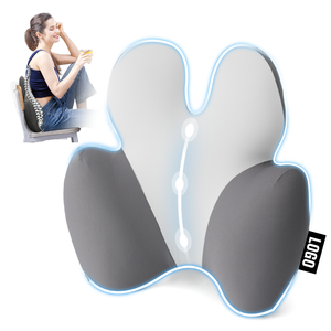 Cojín de Soporte Lumbar de Espuma Viscoelástica LIANDA BC-088, Cojín Ergonómico <span class=keywords><strong>para</strong></span> la Espalda <span class=keywords><strong>para</strong></span> Oficina, Automóvil y Hogar, Diseño Transpirable y Cómodo - Product Image 1